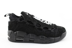 Nike Air More Money Black Suede