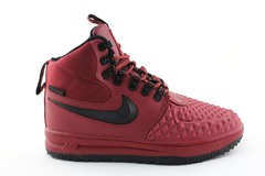 Nike Lunar Force 1 Duckboot '17 Red/Black (с мехом)