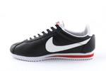 Nike Cortez Black/White/Red Leather