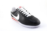 Nike Cortez Black/White/Red Leather