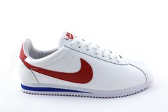 Nike Cortez White/Red/Blue Leather