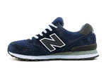 New Balance 574 Navy/Black/White