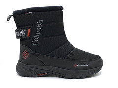 Дутики Columbia '22 Motrail Black/Red (с мехом)