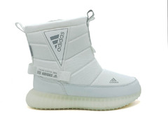 Дутики Adidas Boost '22 White (с мехом)