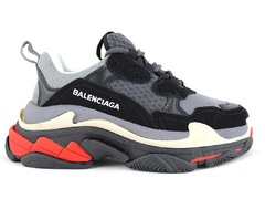 Balenciaga Triple S Grey/Black/Red