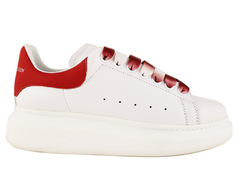 Alexander McQueen Sneaker White/Red/Ombre Laces