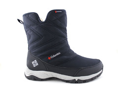 Дутики Columbia Waterproof Dark Blue/Grey (с мехом)