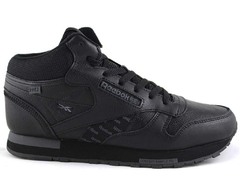 Reebok Classic Mid 1983 CD Black (с мехом)