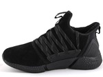 Puma Hybrid Rocket X1 Black Suede (с мехом)