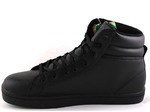 Lacoste All Black Lether (с мехом)