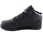 Reebok Classic Mid Keepwarm A2 Black Leather (натур. мех)