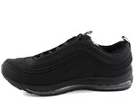 Nike Air Max 97 All Black Nubuck (натур. мех)