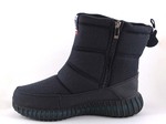 Дутики Adidas Yeezy Boost Black R1 (с мехом)