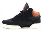 Reebok Classic Exertion Mid Black/White/Brown (с мехом)