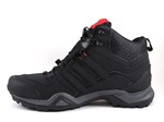 Adidas Terrex SwiftR Mid Black/Grey/Red (натур. мех)