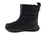 Дутики Adidas Yeezy Boost All Black (с мехом)