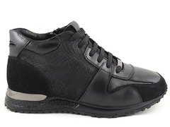 Louis Vuitton Run Away Leather All Black (натур. мех)