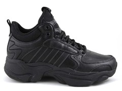 Adidas Naked Black Leather (с мехом)