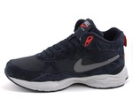 Nike Zoom Mid Navy/Grey (с мехом)