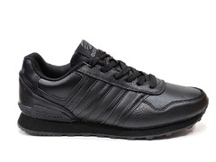 Adidas NEO All Black Leather