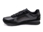 Armani Jeans Sneakers Black Leather