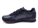 Armani Jeans Sneakers Blue/Red Leather