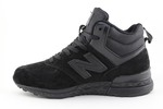 New Balance 574 Sport Mid Black (с мехом)