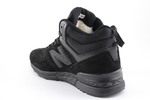 New Balance 574 Sport Mid Black (с мехом)