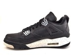 Air Jordan Retro 4 Oreo Black/White Leather