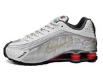 Nike Air Max Shox R4 Silver/Red