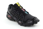 Salomon Speedcross 3 Black/Grey (натур. мех)