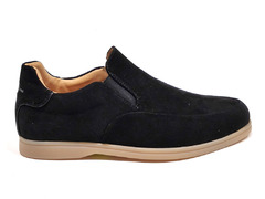 Loro Piana Summer Walk Black (замшевые)