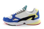 Adidas Falcon White/Blue/Yellow