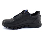 Ecco Multi-Vent Leather Black/Blue