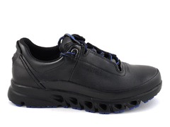 Ecco Multi-Vent Leather Black/Blue