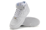 Nike Air Force 1 Mid white (натур.мех)