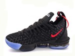 Nike LeBron 16 Black/Blue Off-White