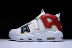 Nike Air More Uptempo White/Black/Red/Gold