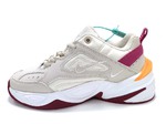 Nike M2K Tekno Beige/Burgundy/Orange