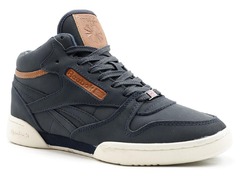 Reebok Classic Exertion Mid Matte Blue (с мехом)