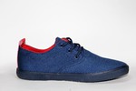 Polo Ralph Lauren Canvas Sneaker Navy/Red