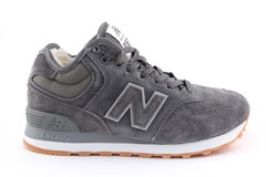 New Balance 574 grey (с мехом)