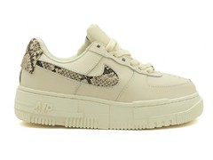 Nike Air Force 1 Low Pixel Beige/Snake