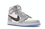 Nike Air Jordan 1 Retro High x Dior Wolf Grey/White