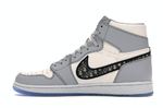 Nike Air Jordan 1 Retro High x Dior Wolf Grey/White