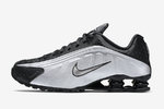 Nike Air Max Shox R4 Black Metallic Silver