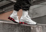 Nike Air Max Shox R4 Silver/Red