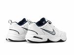 Nike Air Monarch White/Metallic Silver