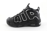 Nike Air More Uptempo Black Leather