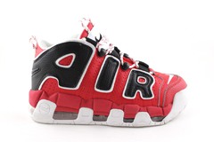 Nike Air More Uptempo Red Leather